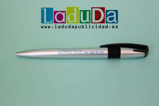 Bolígrafos personalizados Zelpo para clínica dental Cano Pazos