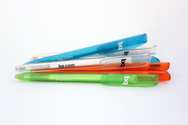 Bolígrafos BIC Super Clip personalizados a 1 tinta 2 posiciones