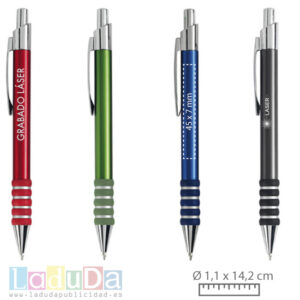 Bolígrafos de aluminio Sandy especiales para el grabado con láser