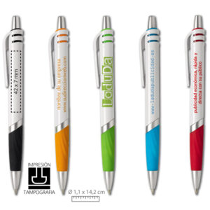 Bolígrafos de plástico Vent