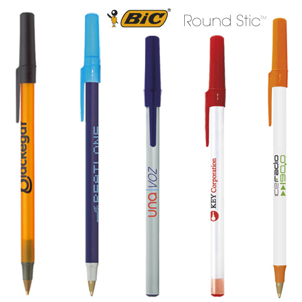 Bolígrafos publicidad BIC Round Stic