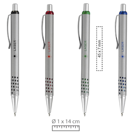 Bolígrafos Vortex con impresión laser a color