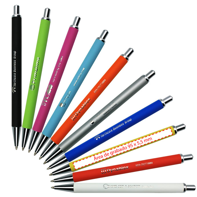 Bolígrafos Superior Standard exclusivo grabado DeoChrome