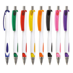 Bolígrafos personalizados Viki blanco