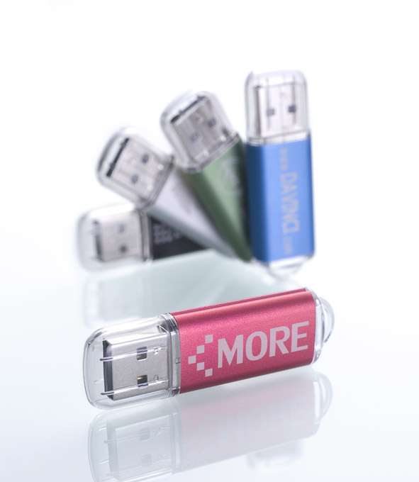 Memorias USB personalizadas grabado láser