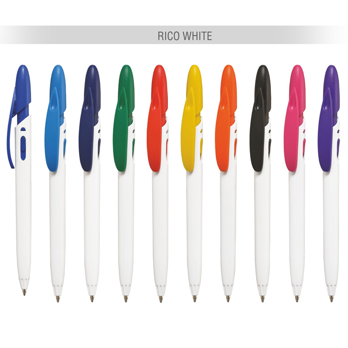 Bolígrafo para publicidad Rico White