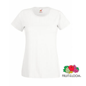 Camiseta valueweight mujer blanca