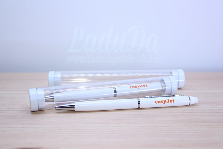 Bolígrafos de metal personalizados Bolcon para easyJet