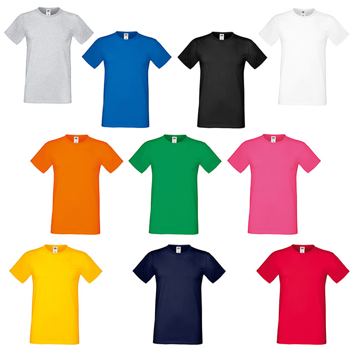 Colores camisetas personalizadas hombre sofspun