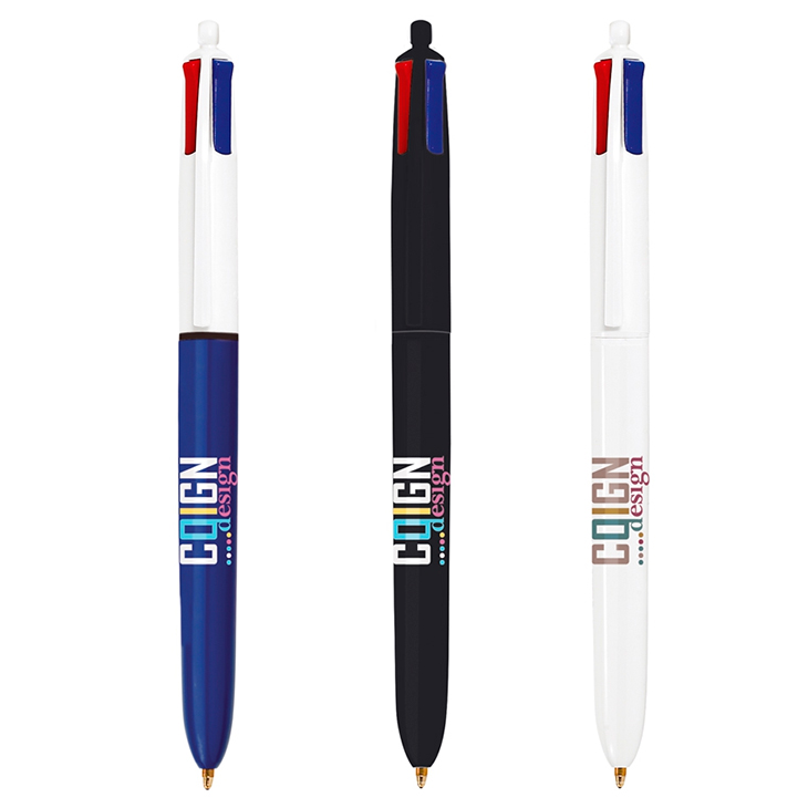 Bolígrafo BIC 4 colores personalizado